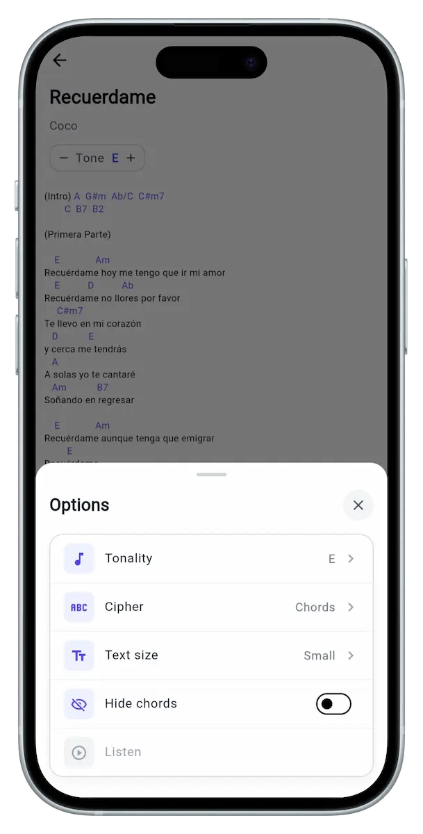 Gestión de Canciones